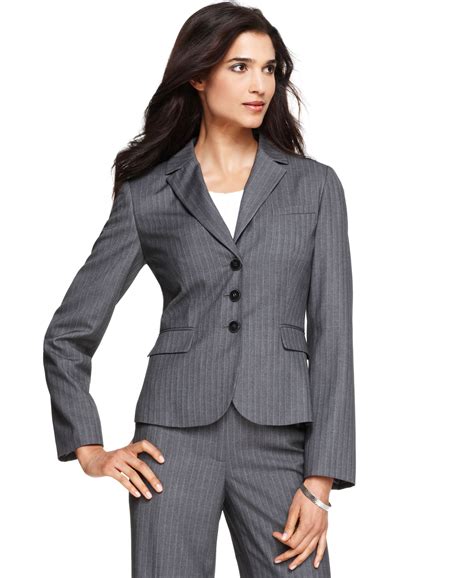 calvin klein petite suits|calvin klein suit separates women's.